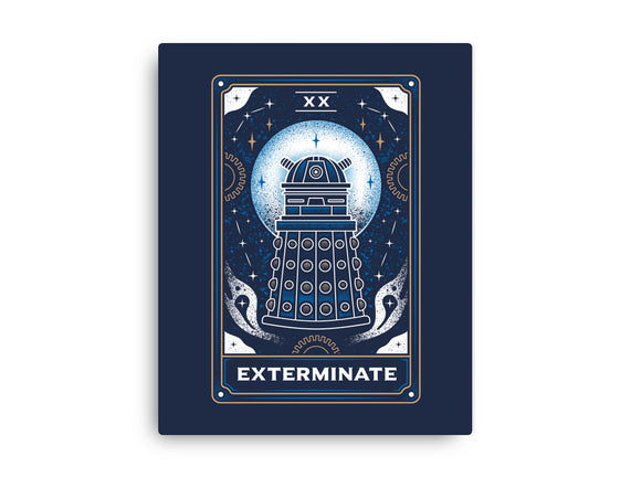 Exterminate Tarot Card