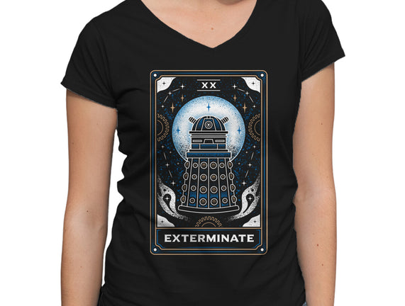 Exterminate Tarot Card