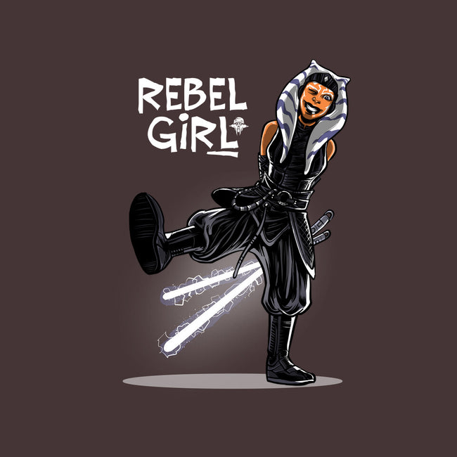 Rebel Girl-None-Removable Cover w Insert-Throw Pillow-zascanauta