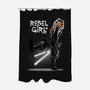 Rebel Girl-None-Polyester-Shower Curtain-zascanauta