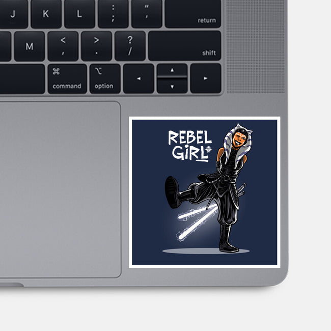 Rebel Girl-None-Glossy-Sticker-zascanauta