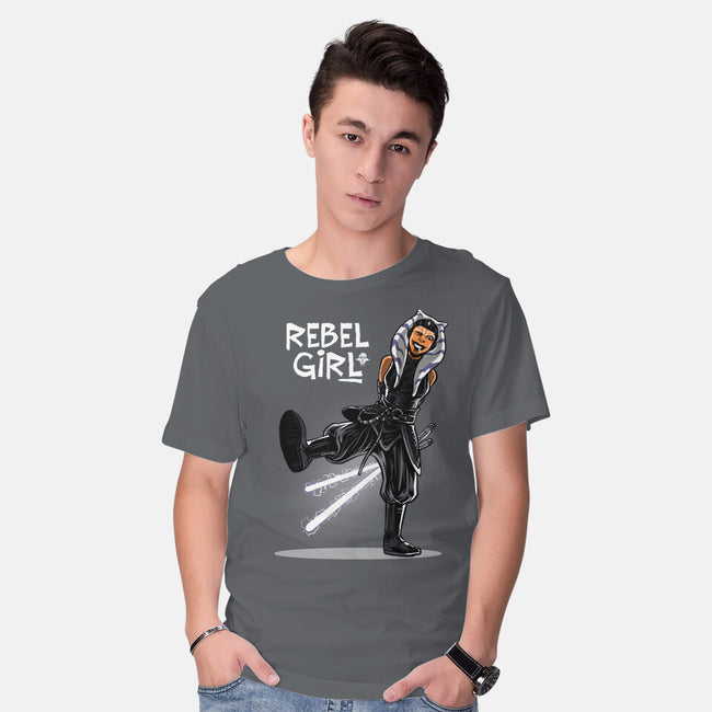 Rebel Girl-Mens-Basic-Tee-zascanauta