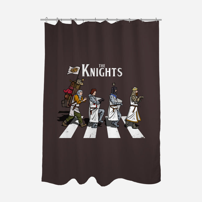 The Knights-None-Polyester-Shower Curtain-drbutler