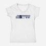 The Hoth Base-Womens-V-Neck-Tee-kg07
