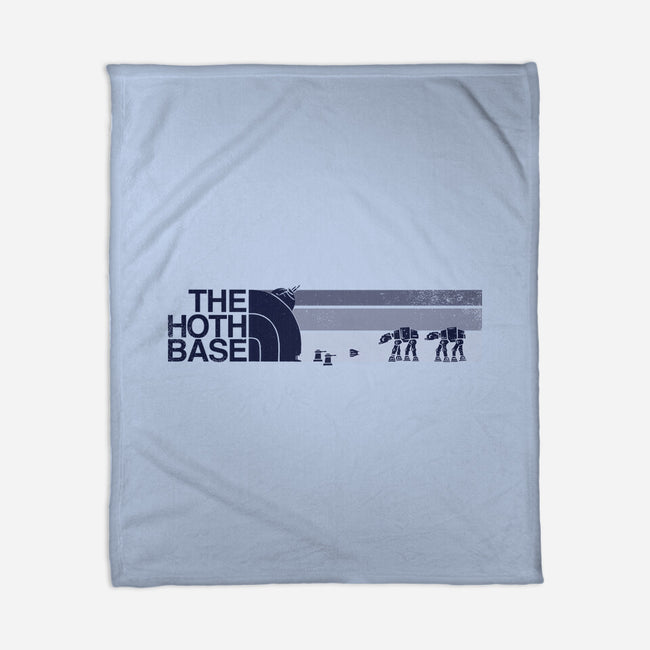 The Hoth Base-None-Fleece-Blanket-kg07