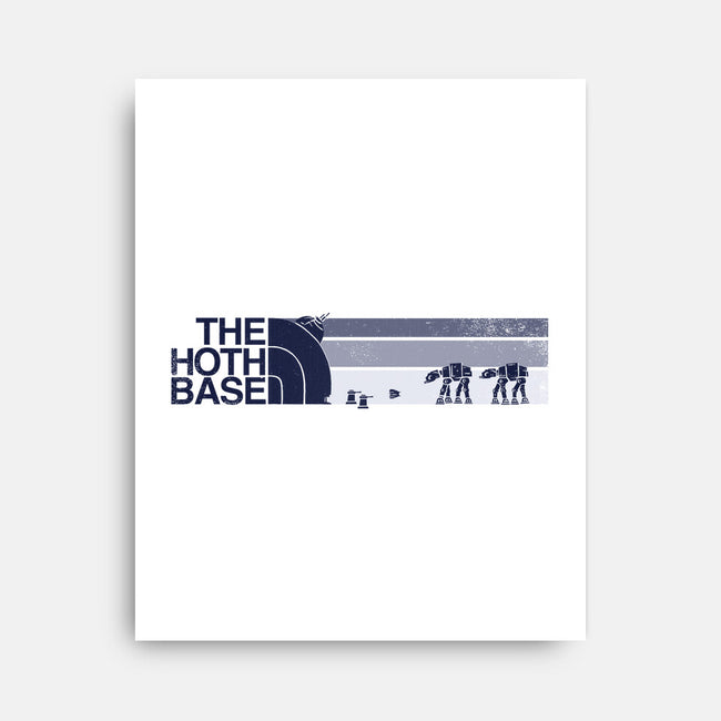 The Hoth Base-None-Stretched-Canvas-kg07