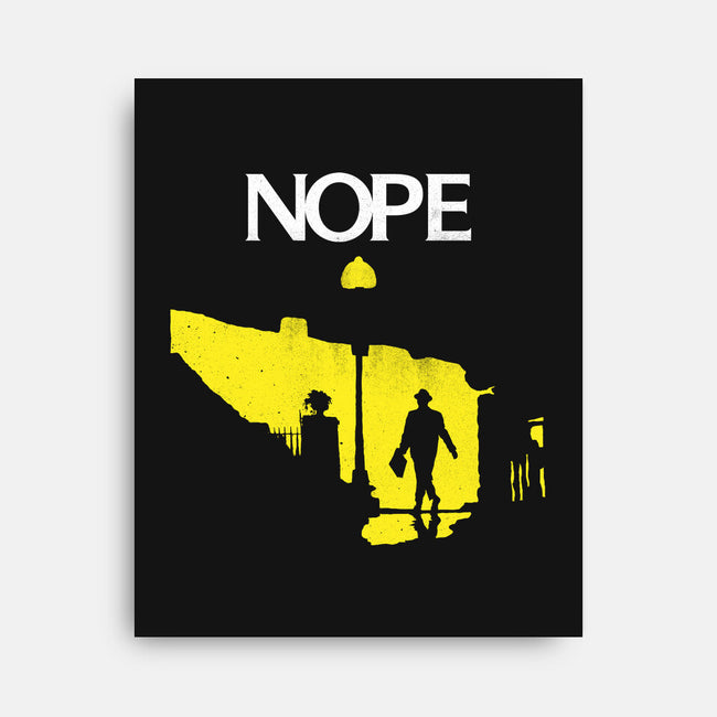 Possessed Nope-None-Stretched-Canvas-rocketman_art