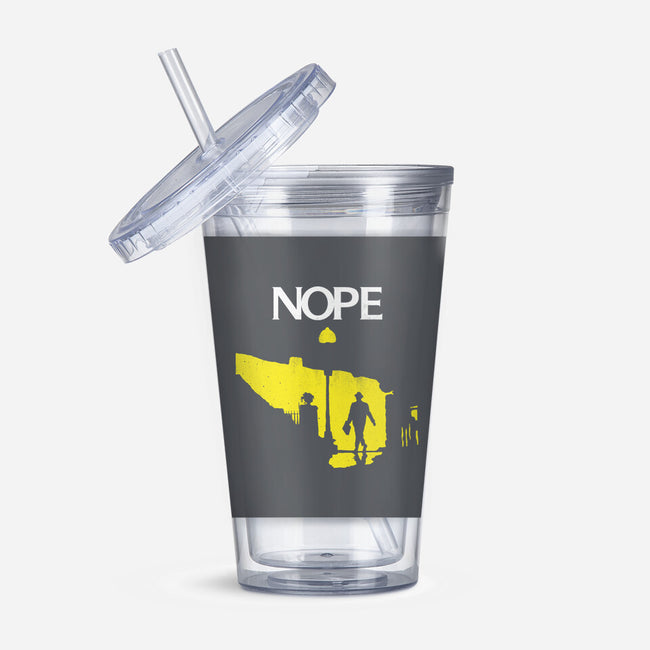 Possessed Nope-None-Acrylic Tumbler-Drinkware-rocketman_art