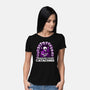 Working From Catacomb-Womens-Basic-Tee-Aarons Art Room