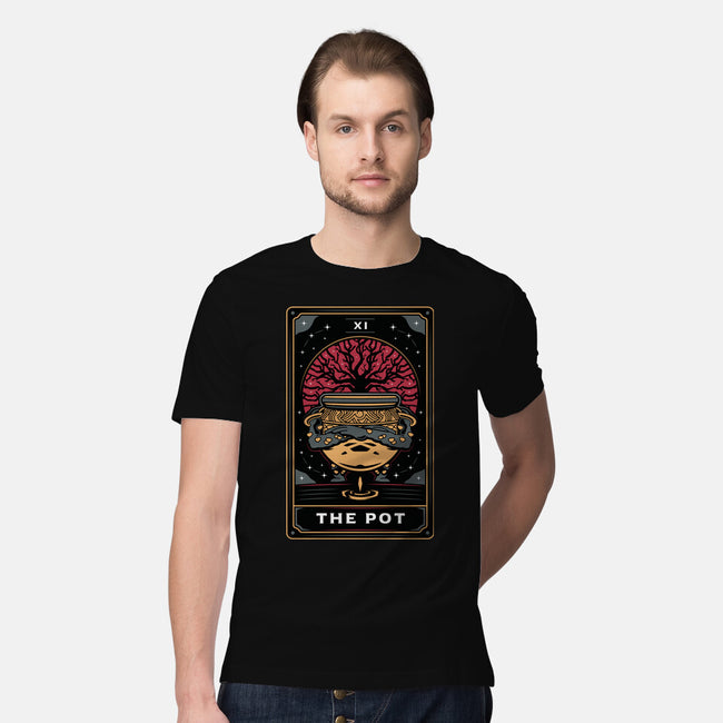 The Pot Tarot Card-Mens-Premium-Tee-Logozaste