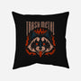 Trash Metal Raccoon-None-Removable Cover w Insert-Throw Pillow-Thiago Correa