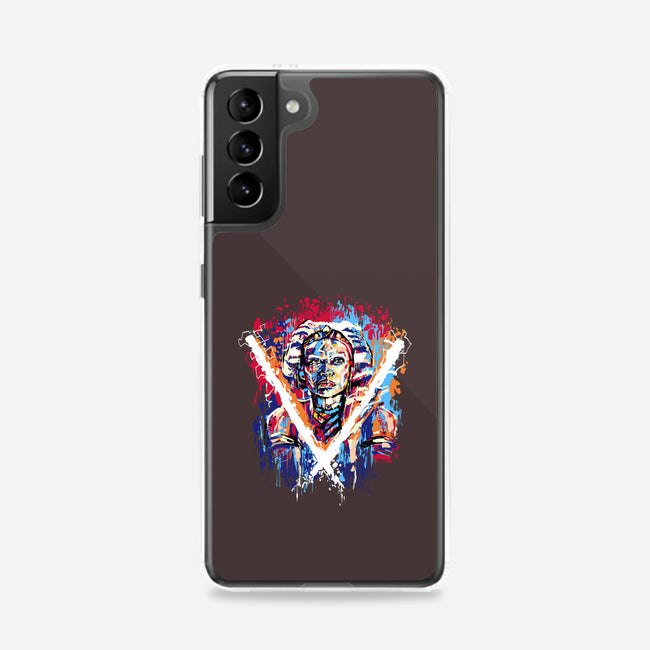 Painting Of A Rebel-Samsung-Snap-Phone Case-zascanauta
