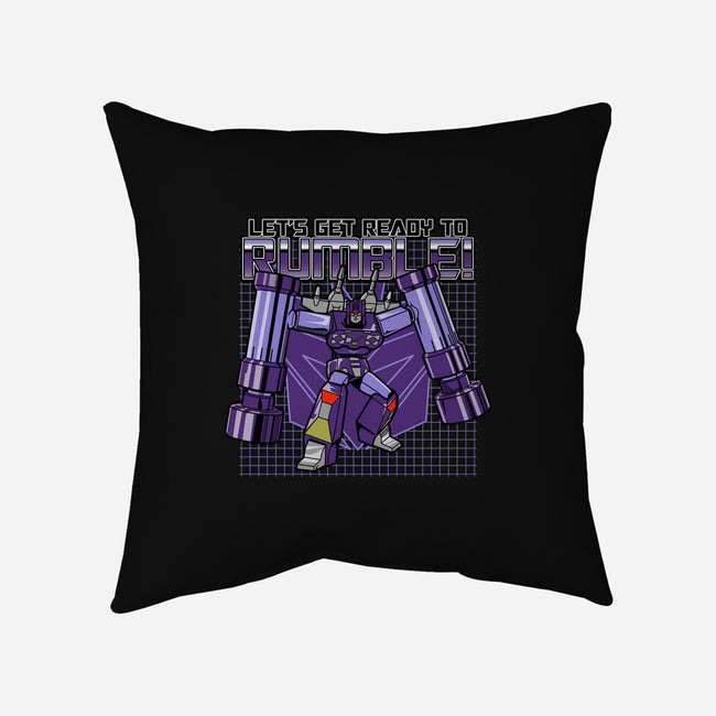 Let's Get Ready To Rumble-None-Removable Cover-Throw Pillow-Boggs Nicolas