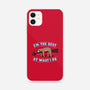 Best At What I Do-iPhone-Snap-Phone Case-Boggs Nicolas