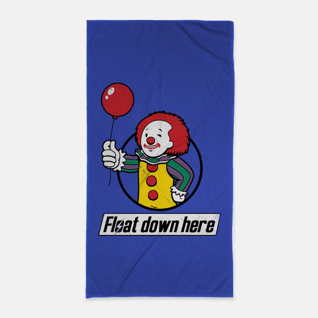 Clown Boy-None-Beach-Towel-Boggs Nicolas