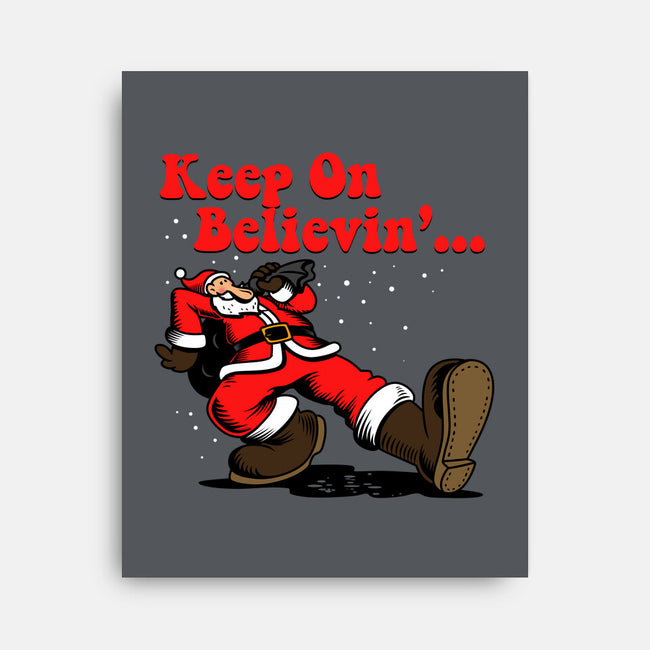 Keep On Believin-None-Stretched-Canvas-Boggs Nicolas