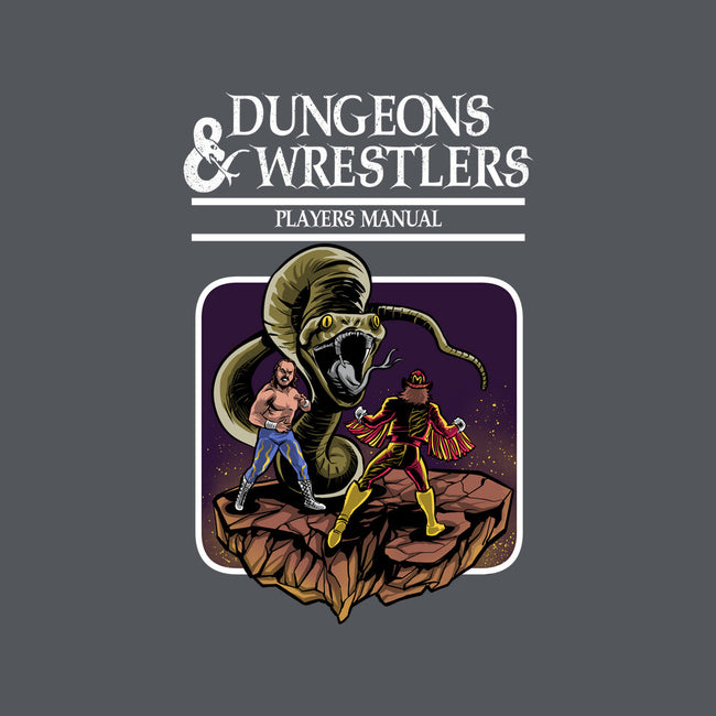Dungeons And Wrestlers-Mens-Basic-Tee-zascanauta