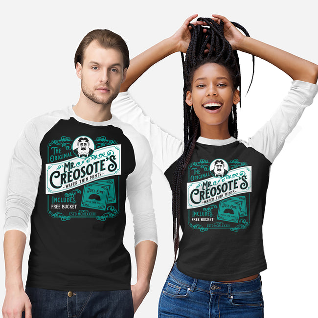 Creosote's Wafer Thin Mints-Unisex-Baseball-Tee-Nemons