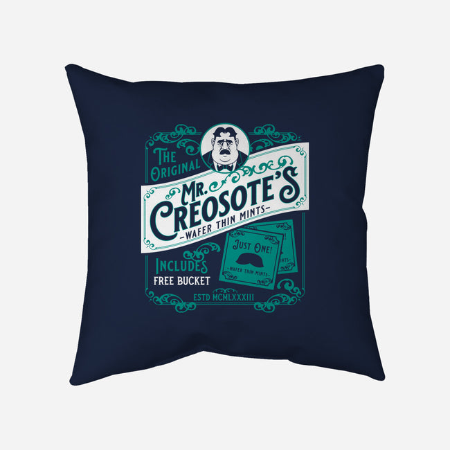 Creosote's Wafer Thin Mints-None-Removable Cover-Throw Pillow-Nemons