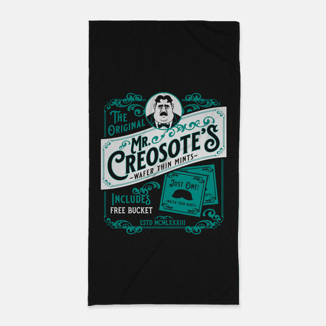 Creosote's Wafer Thin Mints-None-Beach-Towel-Nemons