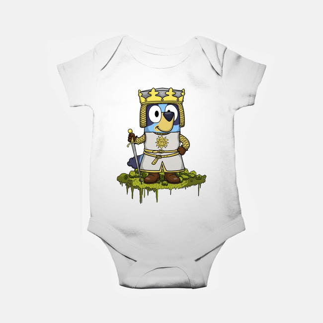 Bluey And The Holy Grail-Baby-Basic-Onesie-JamesQJO