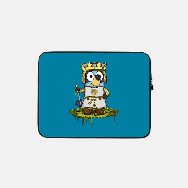 Bluey And The Holy Grail-None-Zippered-Laptop Sleeve-JamesQJO