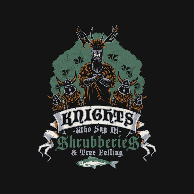 Knightly Shrubberies And Tree Felling-None-Glossy-Sticker-Nemons