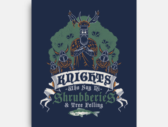 Knightly Shrubberies And Tree Felling