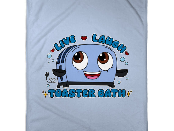 Live Laugh Toaster Bath