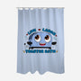 Live Laugh Toaster Bath-None-Polyester-Shower Curtain-Alexhefe