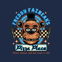 Freddy’s Pizza Place-None-Glossy-Sticker-momma_gorilla