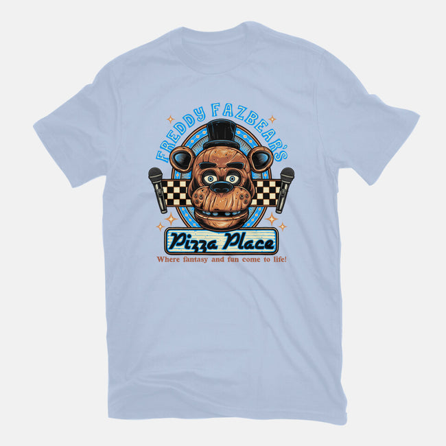 Freddy’s Pizza Place-Mens-Premium-Tee-momma_gorilla