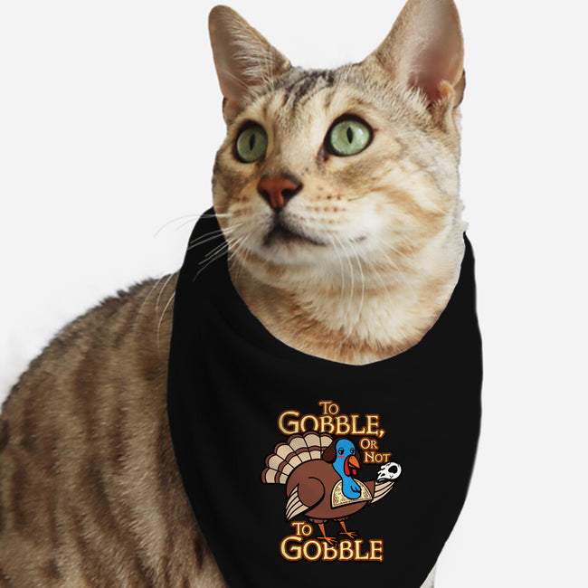 To Gobble Or Not To Gobble-Cat-Bandana-Pet Collar-Boggs Nicolas