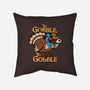 To Gobble Or Not To Gobble-None-Removable Cover-Throw Pillow-Boggs Nicolas