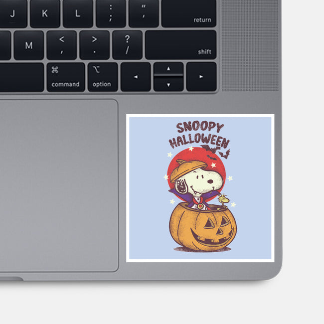 Snoopy Halloween-None-Glossy-Sticker-turborat14
