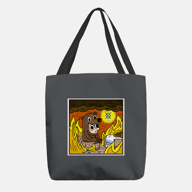 The Bear Is Fine-None-Basic Tote-Bag-MarianoSan