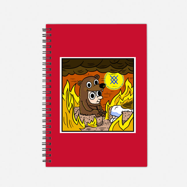 The Bear Is Fine-None-Dot Grid-Notebook-MarianoSan