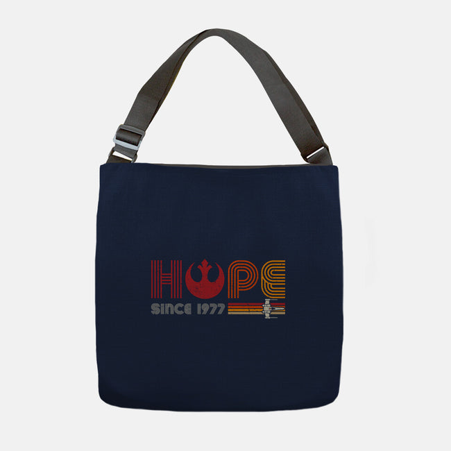 Hope Since 1977-None-Adjustable Tote-Bag-DrMonekers