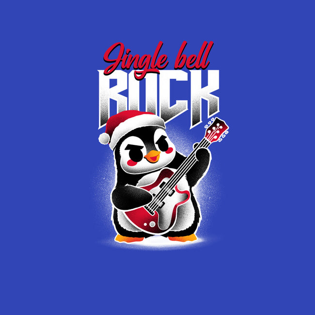 Jingle Bell Rock Penguin-Baby-Basic-Onesie-NemiMakeit