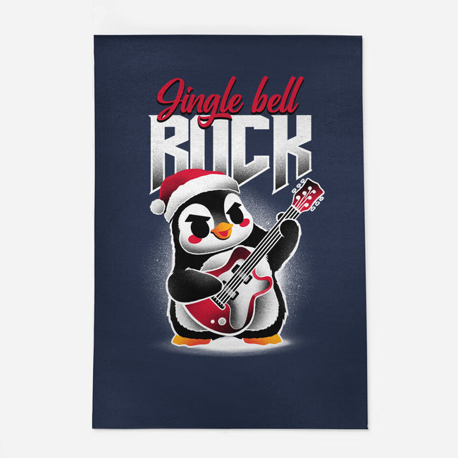 Jingle Bell Rock Penguin-None-Indoor-Rug-NemiMakeit