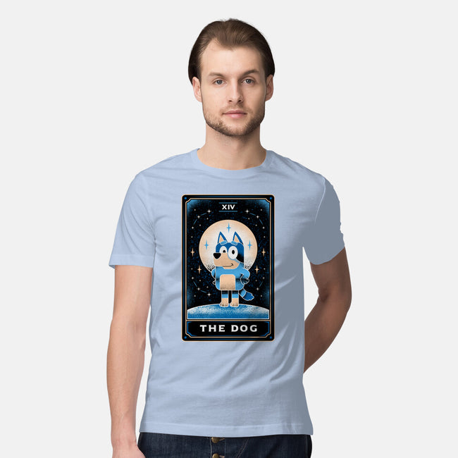 The Dog Tarot Card-Mens-Premium-Tee-Logozaste