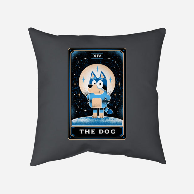 The Dog Tarot Card-None-Removable Cover w Insert-Throw Pillow-Logozaste