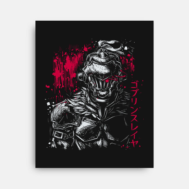 Goblin Slayer-None-Stretched-Canvas-xMorfina