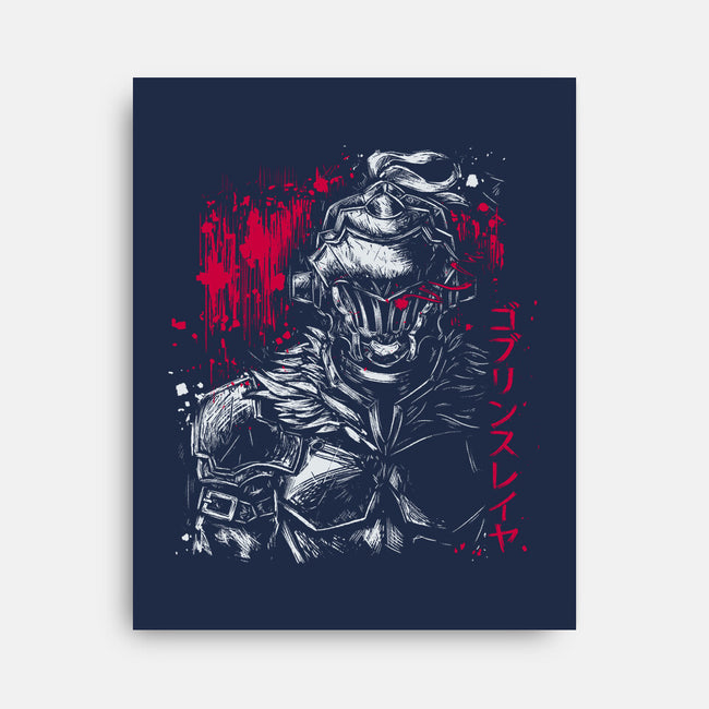 Goblin Slayer-None-Stretched-Canvas-xMorfina
