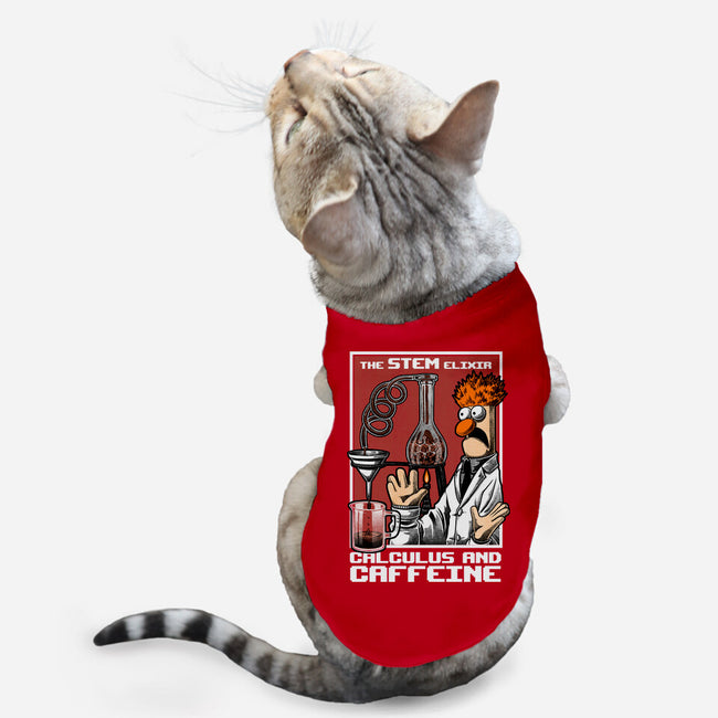 Science Puppet Coffee Lab-Cat-Basic-Pet Tank-Studio Mootant