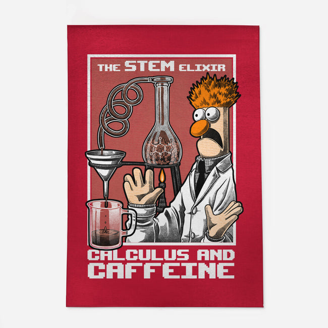 Science Puppet Coffee Lab-None-Outdoor-Rug-Studio Mootant