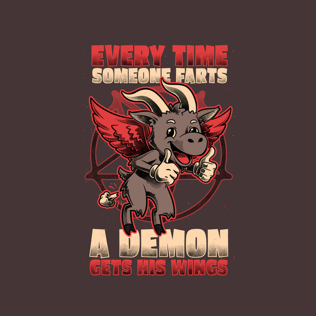 Demon Fart Wings-None-Glossy-Sticker-Studio Mootant