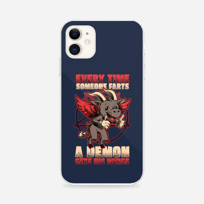 Demon Fart Wings-iPhone-Snap-Phone Case-Studio Mootant