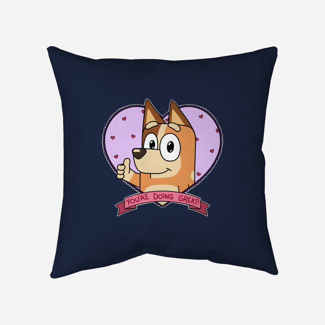 You’re Doing Great-None-Removable Cover-Throw Pillow-Alexhefe