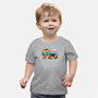 Peace And Love Friends-Baby-Basic-Tee-sebasebi